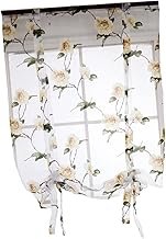 MARMERDO Persianas Transparentes Persianas Romanas Cortinas Transparentes Florais Cortina Romana Gravata Cortinas Florais Cortinas Cortinas Flutuantes Roma Suspensórios Persianas Romanas