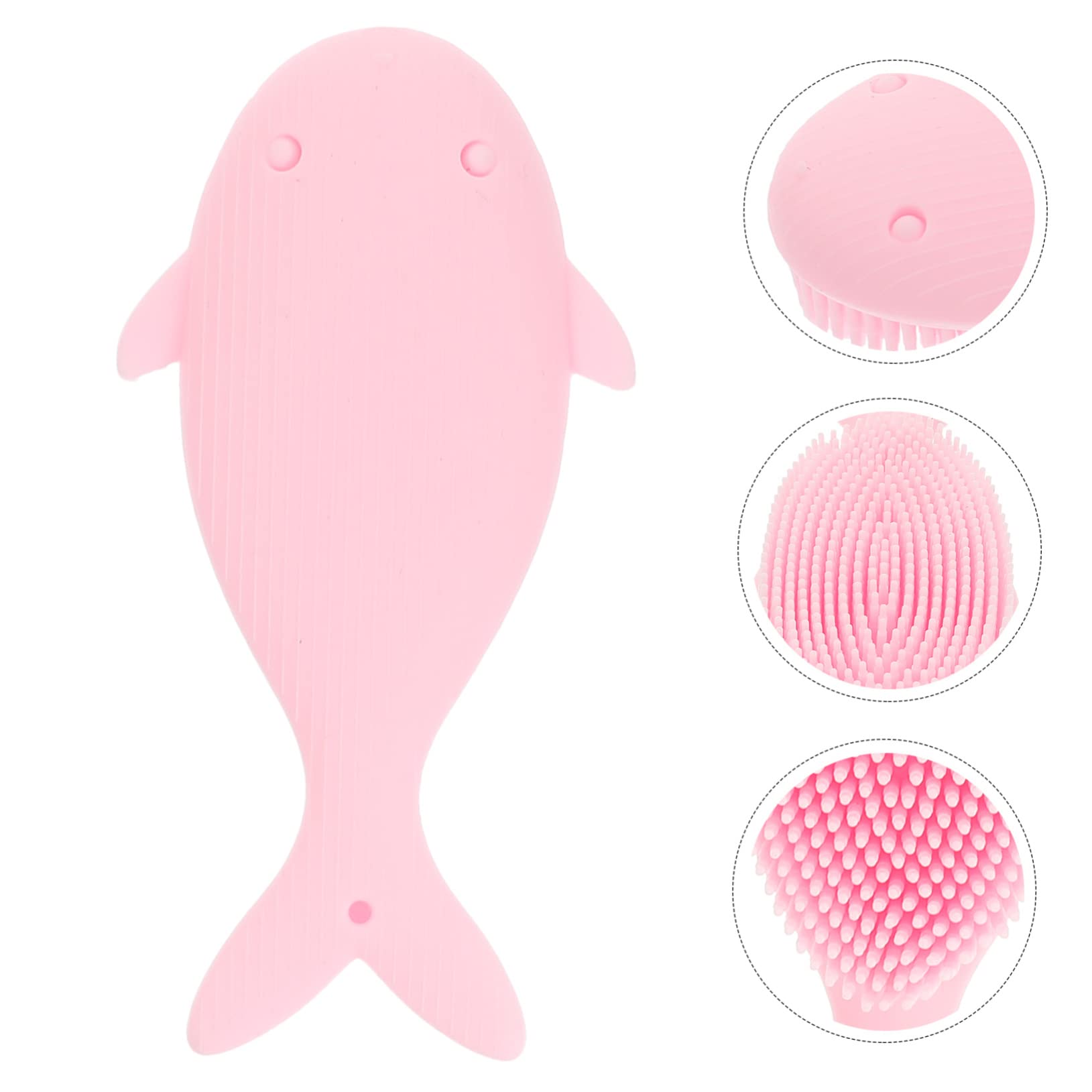 MUSISALY Gentle Silicone Bathing Brush Home Cleaning Tools Shower Body Scrubbers