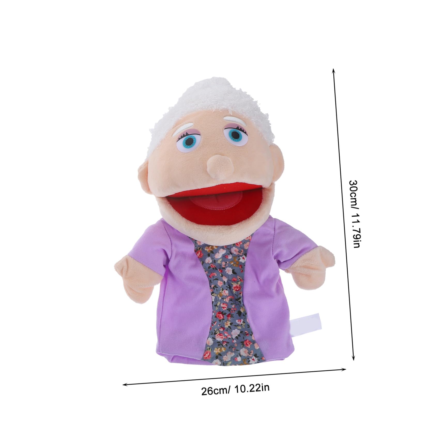 2piezas Marionetas De Mano Realistas para Contar Historias Unidades De Peluche Lavables para Familiar Interacción Niño Niña