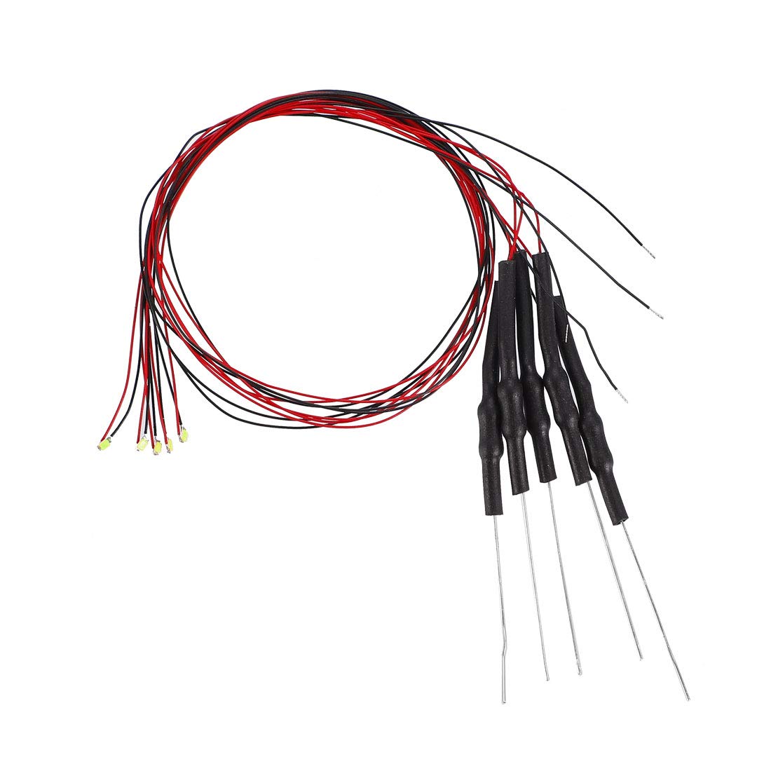 5pcs Prewired 0402 Warm White SMD LED - DC 2.8-3V Uganda - View #12