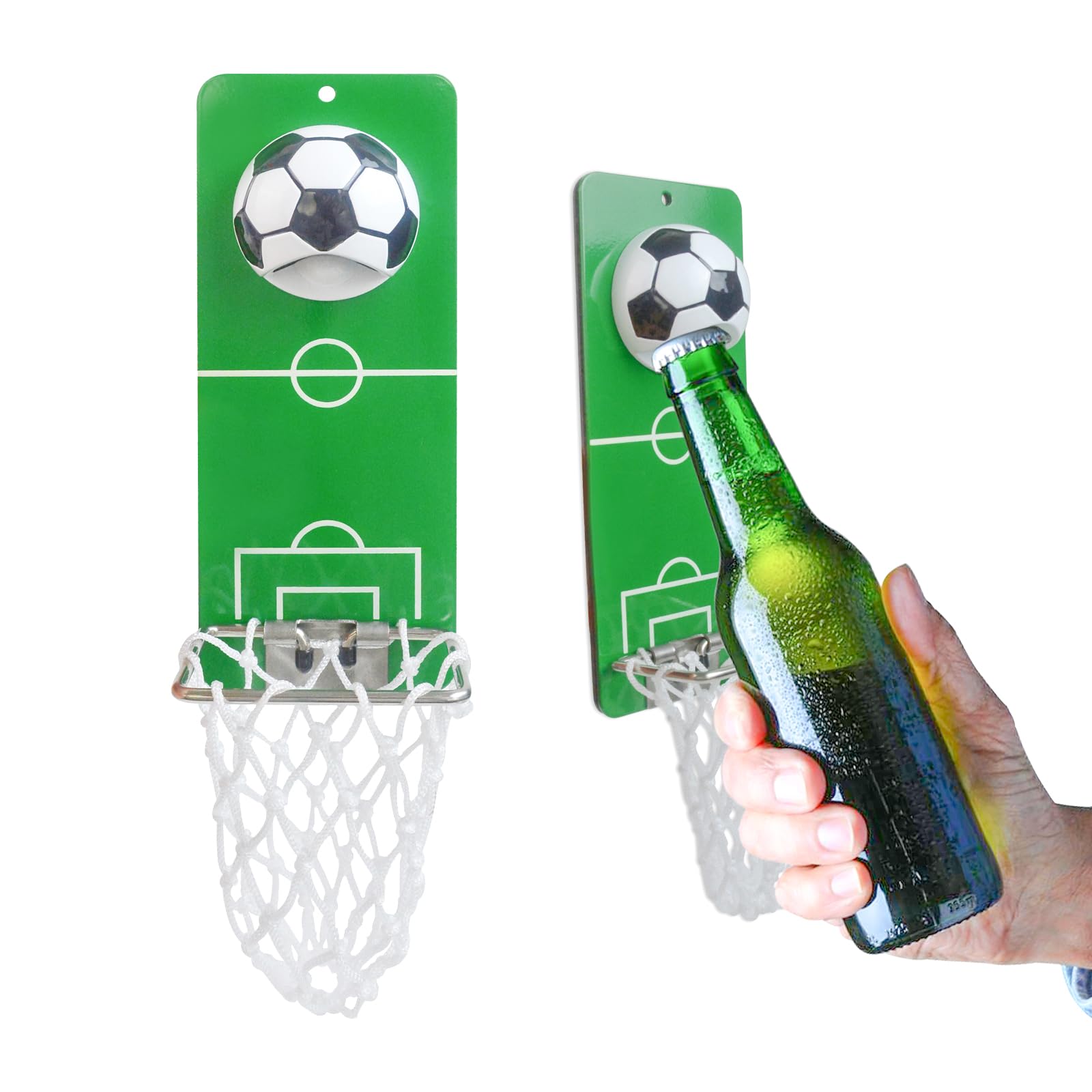 Wall Mounted Magnetic Football Bottle Opener for Home,Party