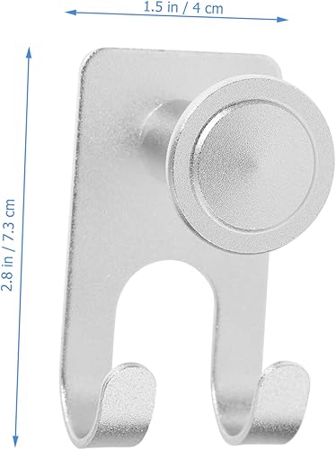 Miniatura 4 de Alipis 6 piezas sin gancho de perforación, maquinillas de afeitar eléctricas para hombre, ganchos eléctricos para colgar la afeitadora de piernas