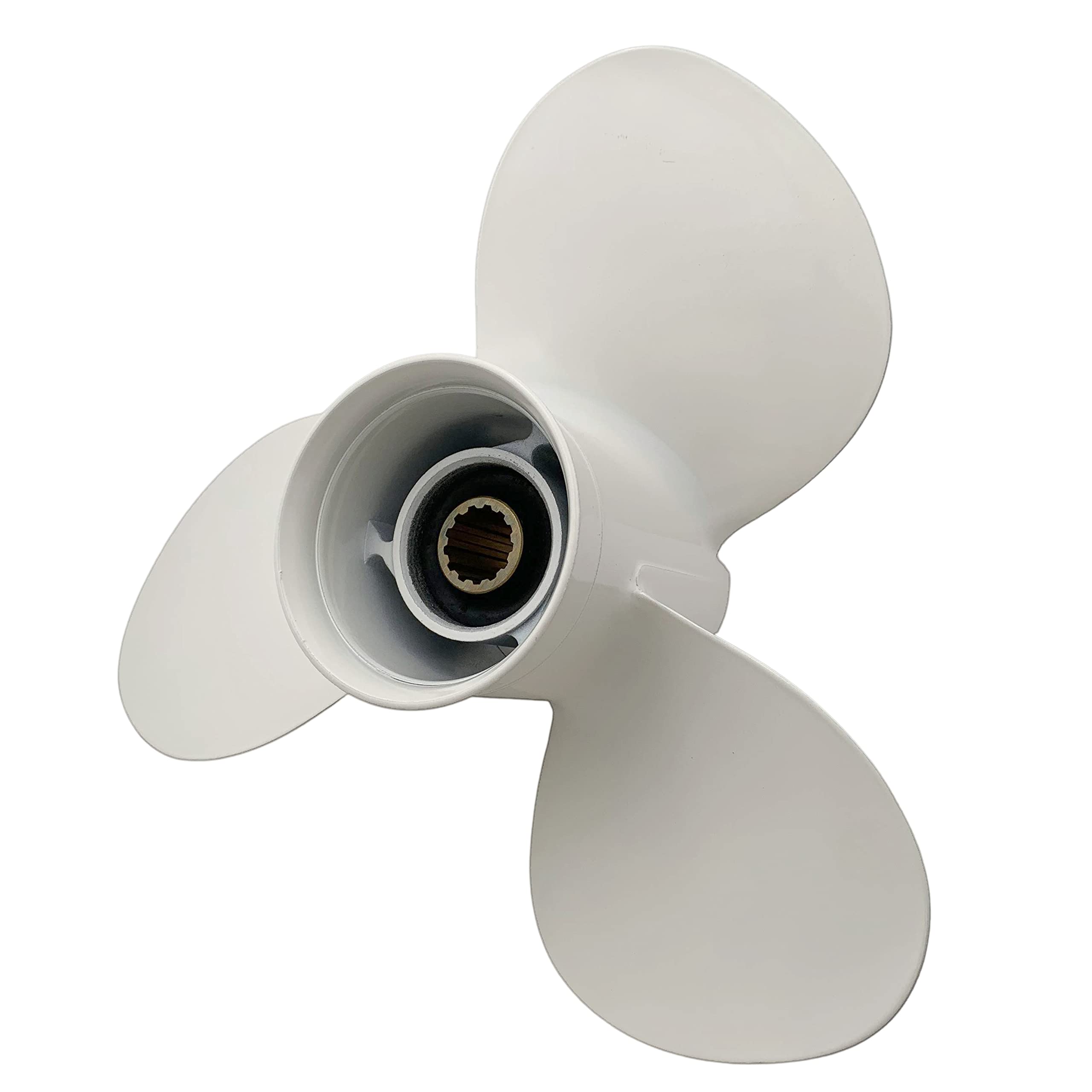 SLEIPNIR Propeller 11 3/4x10 für Yamaha Außenborder Schrauben 40-55 Pferdestärke Aluminium 13 Zähne OEM NO:663-45954-01-EL 11.75x10