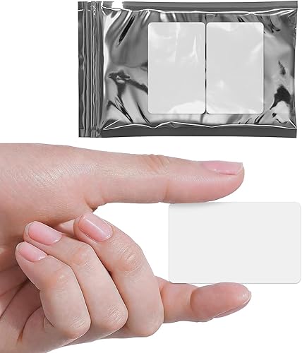 30 tarjetas NFC NTAG215 NFC Tag, mini tarjeta blanca en blanco, 504 bytes de memoria 215 chip NFC, compatible con todos los dispositivos móviles