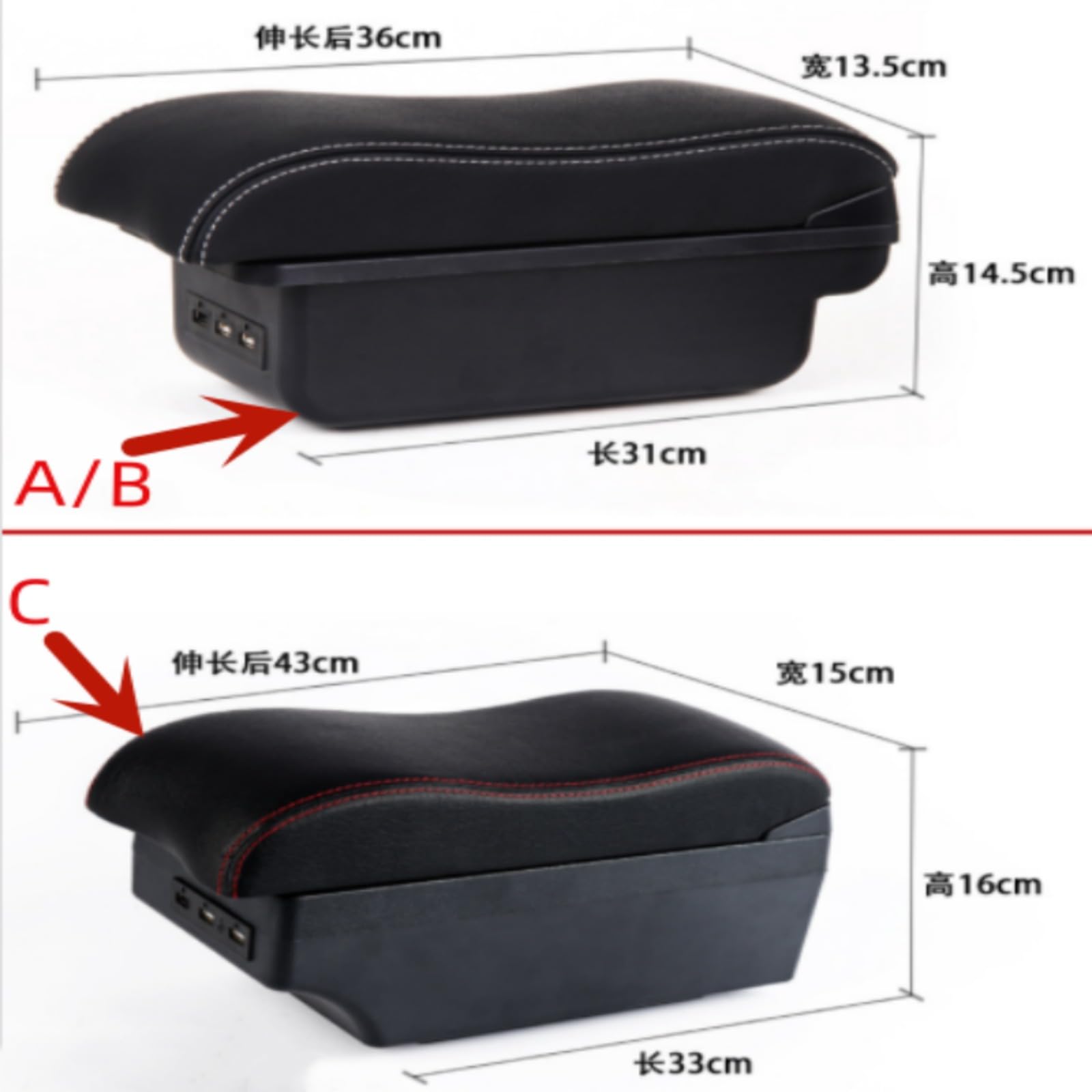 Auto Bracciolo Pad per Alfa Romeo Sportiva Giulia Stelvio Mito Giulietta Tonale Car Center