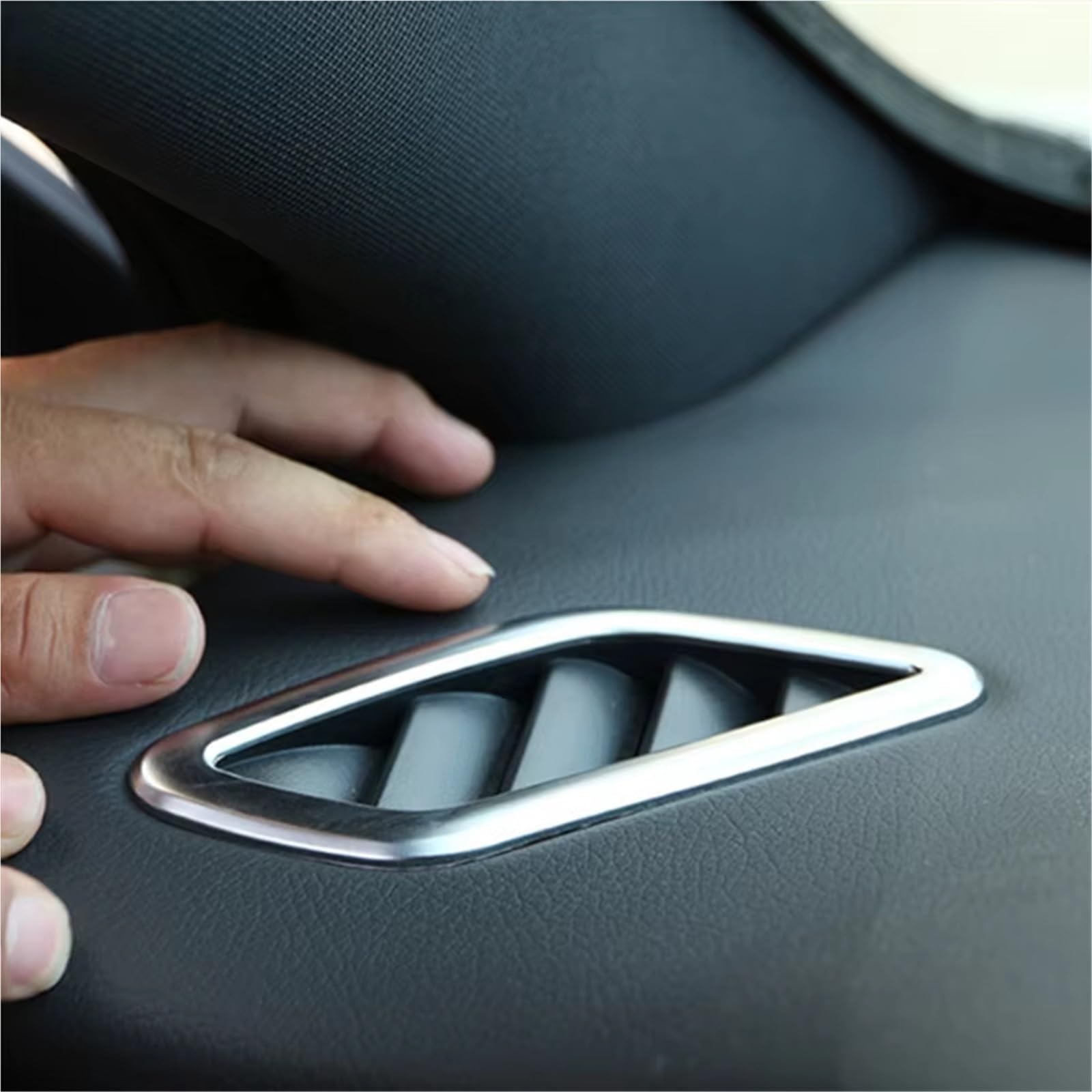 Compatible Con Benz Para GLA-Class 200 X156 2013 2014 2015 2016 2017 2018 2019 Engomada Cubierta Ajuste Decorativo Ventilación Aire Tablero Instrumentos Coche