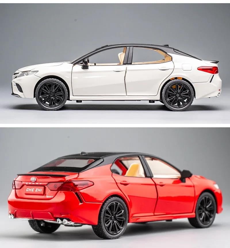 Modelo a escala 1:24 Toyota Camry metal fundido miniatura 2