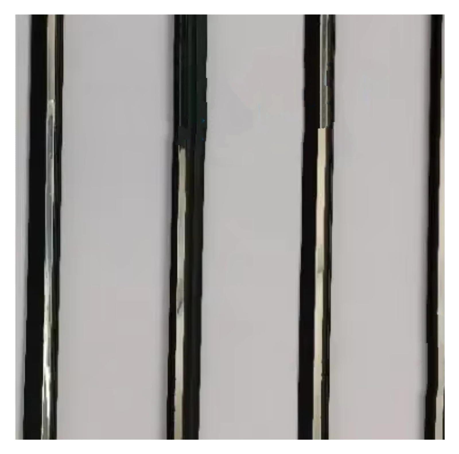 Iukmrt Chrome For Lexus For Gx470 2003-2009 Weatherstrip Seal 4 X Outside Or Black Windows Rubber Car Door Seal Protector(Chrome)