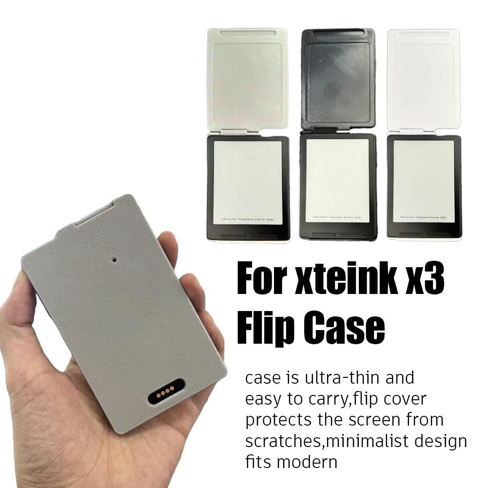 Amazon.co.jp: For Xteink X3 専用 ケース マグネット式 保護カバー 超