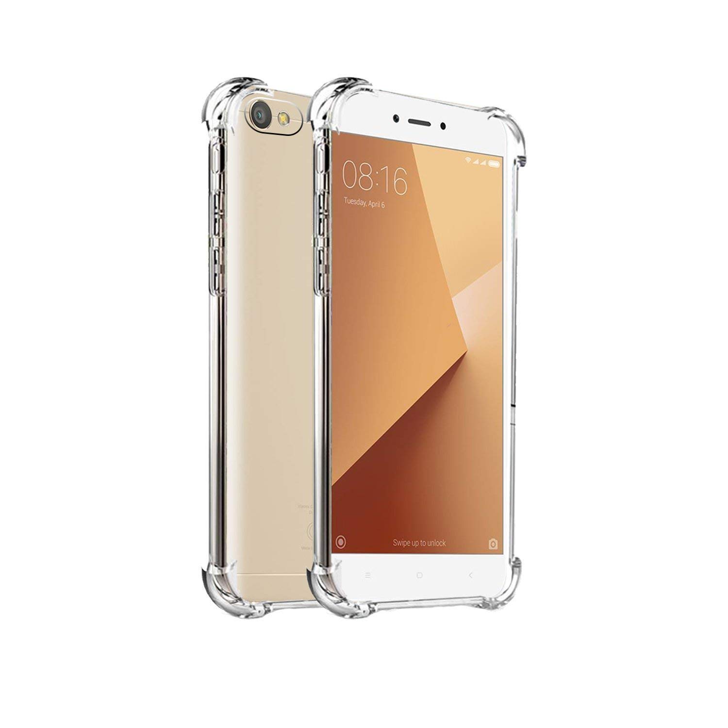 Amazon Brand - Solimo Back Cover for Redmi 5A (Clear) (B08ZYSBJBS) Amazon Price History, Amazon Price Tracker