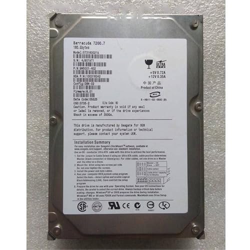per 3.5 8 MB per interno per desktop per ST3160021A 7200 RPM hdd 160 GB ide