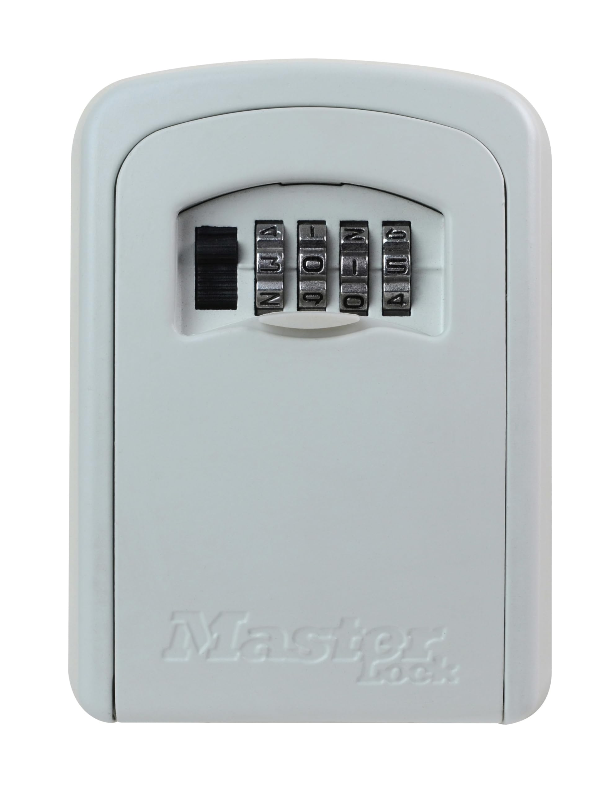 MASTER LOCK Caja de llaves segura - Tama�o M - Blanco - Cofre de llaves - Almacenamiento seguro