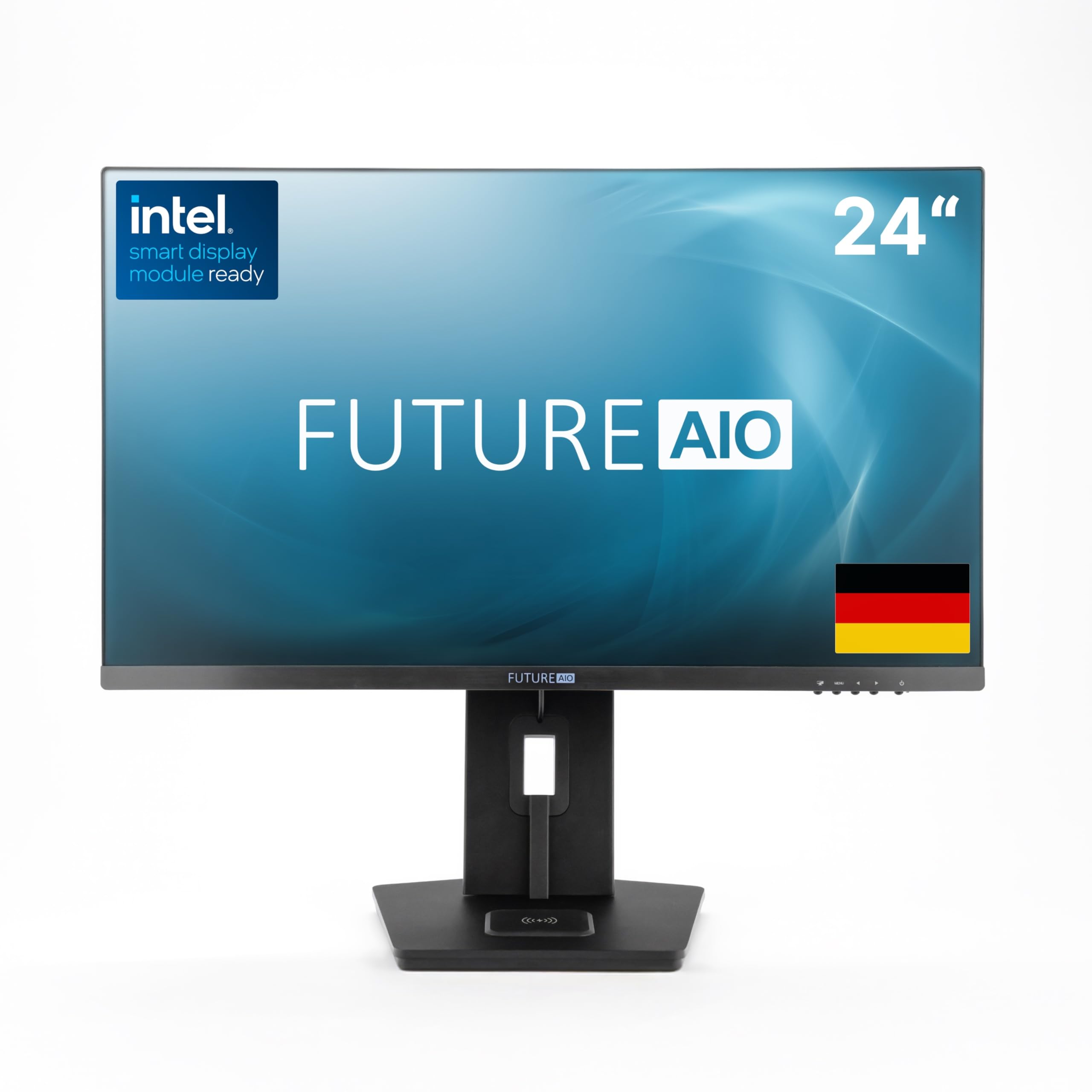 FutureAIO 24" All-in-One i5 • Desktop-PC mit PC-Modul zum Einschieben • Höhenverstellbar & Neigbar • Intel® Core-i5 12-Core • 32 GB RAM, 512 GB SSD, Win 11 Pro • HDMI & 2X DP/USB 3.2