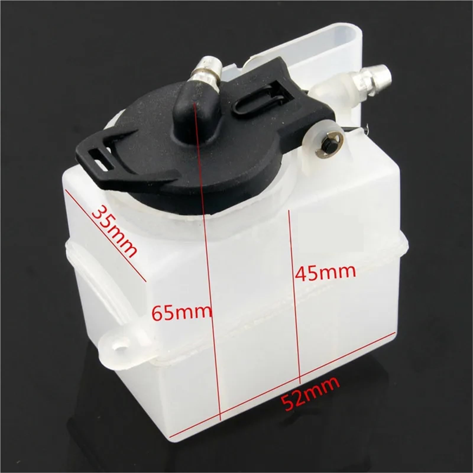 para HSP 02004 1/10 RC Coche Combustible Plástico Tanque para Nitro En Carretera para Buggy Piezas Mejora Repuesto para Camión Accesorios Modificados Piezas Automóviles RC