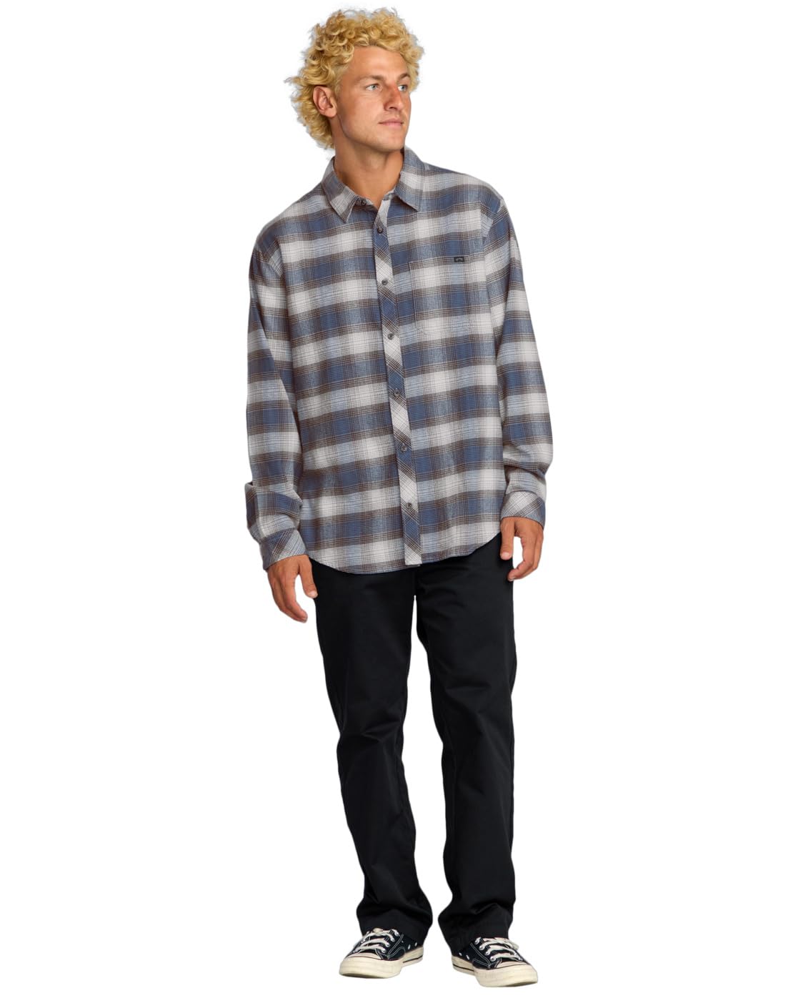 Billabong Coastline Flannel Camiseta Hombre (Pack de 1)