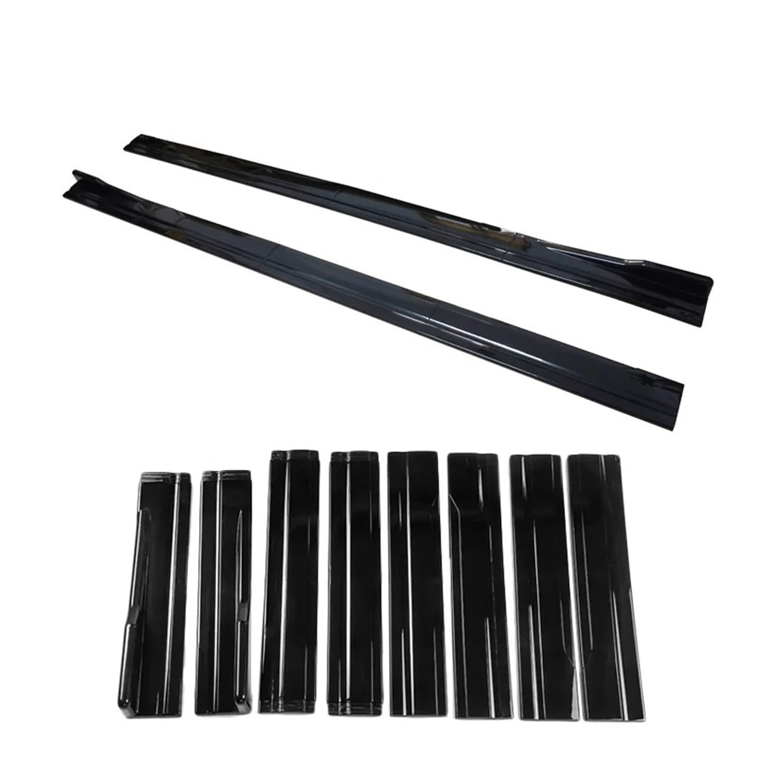 Minigonne Laterali Per Auto Per BMW Serie 1 E81 E82 E87 E88 F20 F21 F40 F70 F52 2 86,6 pollici 2,2 minigonne laterali pannelli sottoporta estensioni