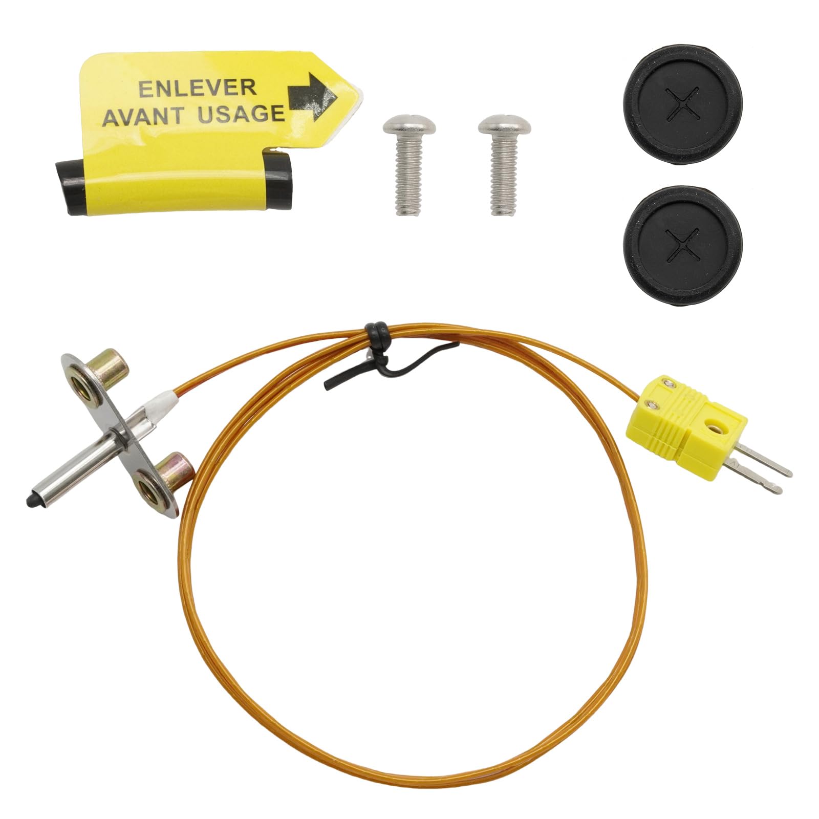 Aynaxcol KIT0422 Thermocouple Probe Kit, Replacement for Traeger 575 780 and Ironwood 650 885 Wood Pellet Grill, Replaces KIT0422