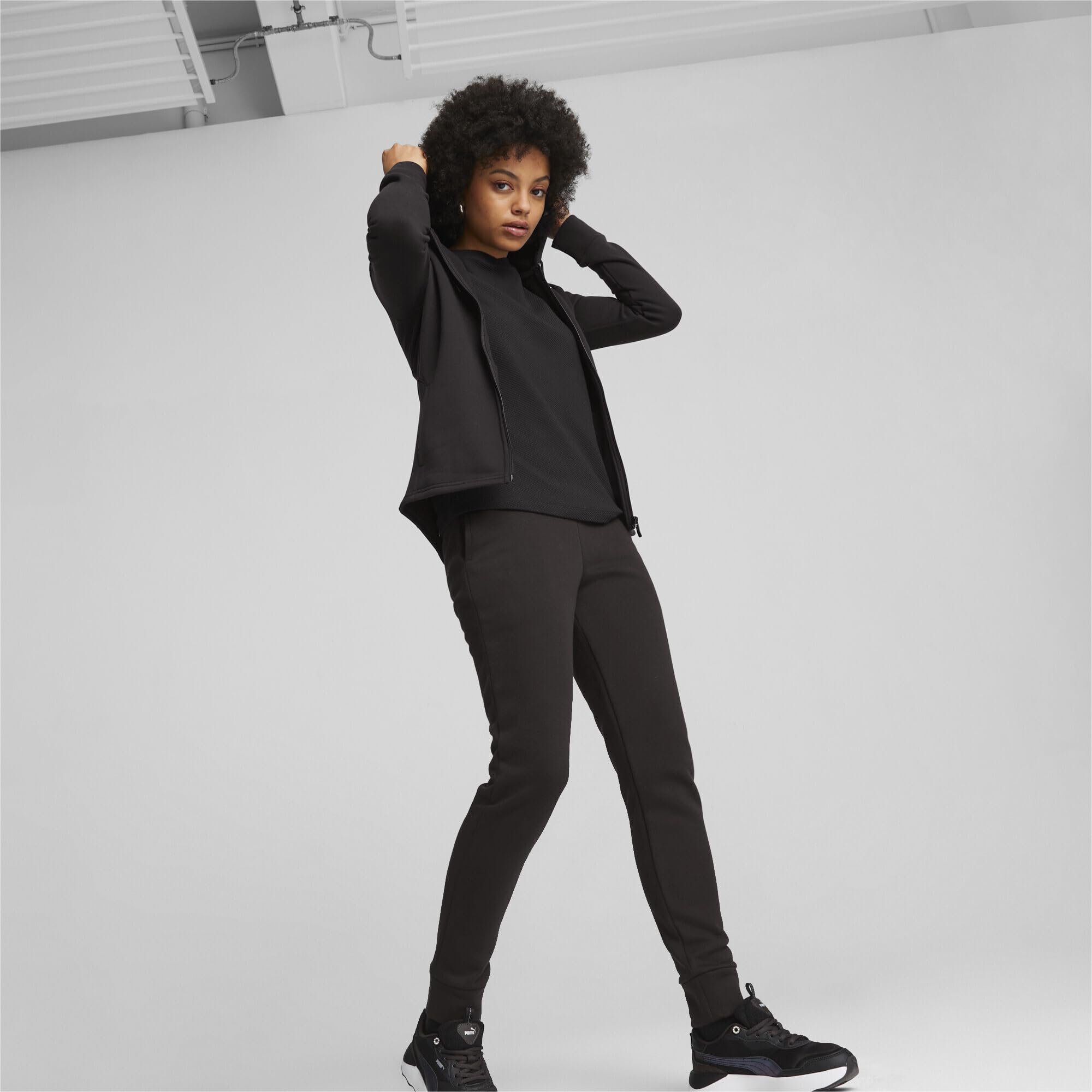 Puma Classic Hooded Sweat Suit Fl Tuta Sportiva Donna
