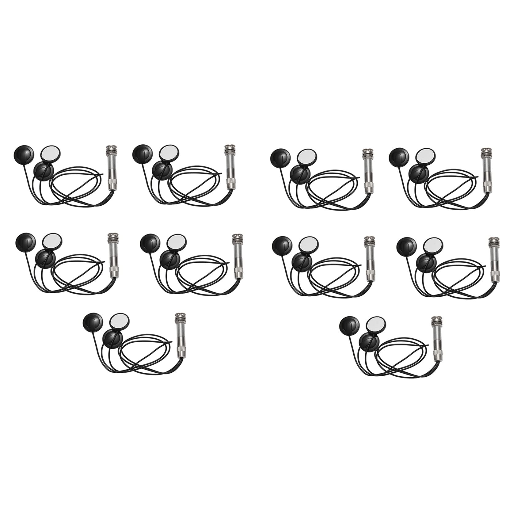 10X Universal Pickup Piezo 3 Przetwornik 6,35 mm do Mandoliny Ukulele do Gitary Akustycznej
