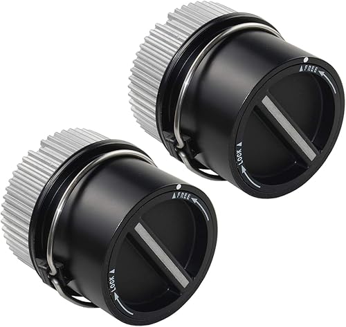 Miniatura 5 de Par de bujes de bloqueo manual L+R 1C3Z3B396DA Reemplazo para 1999-2005 Fo-rd F250 F350 F450 F550 Excursion, 2001-2002 Lincoln Navigator 600-204