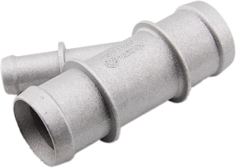 Conector de mangueira do radiador em alumínio CNUPSM 1C0121087E para VW Jetta, Polo, Skoda, Seat e Audi TT – 1 unidade