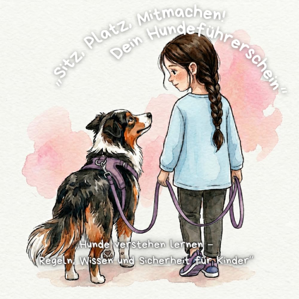 „Sitz, Platz, Mitmachen! Dein Hundeführerschein“: „Hunde verstehen lernen – Regeln, Wissen und Sicherheit für Kinder“ („Stark durchs Kinderleben – Bilderbücher für Gefühle, Mut und Miteinander“)