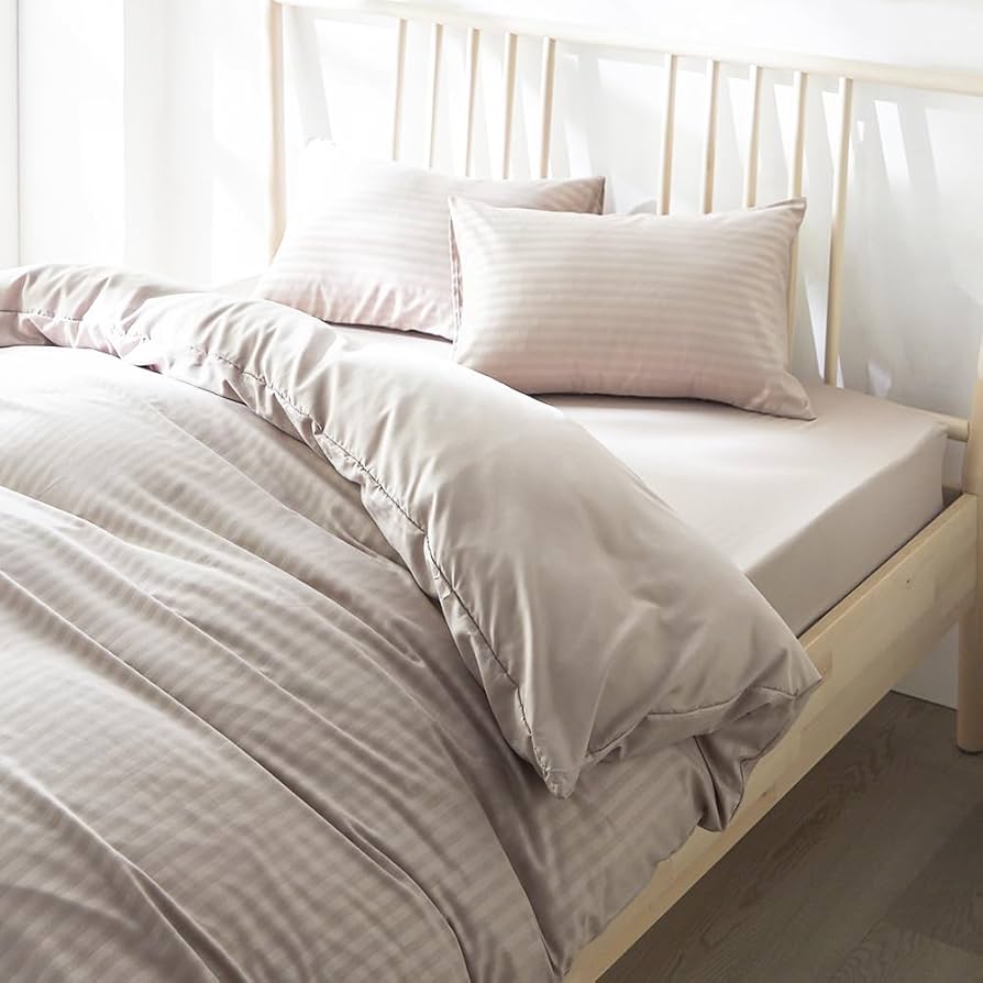 ❤布団カバー3点セット❣高級ホテル仕様＆肌触り抜群のピーチスキン加工♪❤ Amazon｜アイリスプラザ 寝具カバー3点セット シングル 洋式ベッド・和