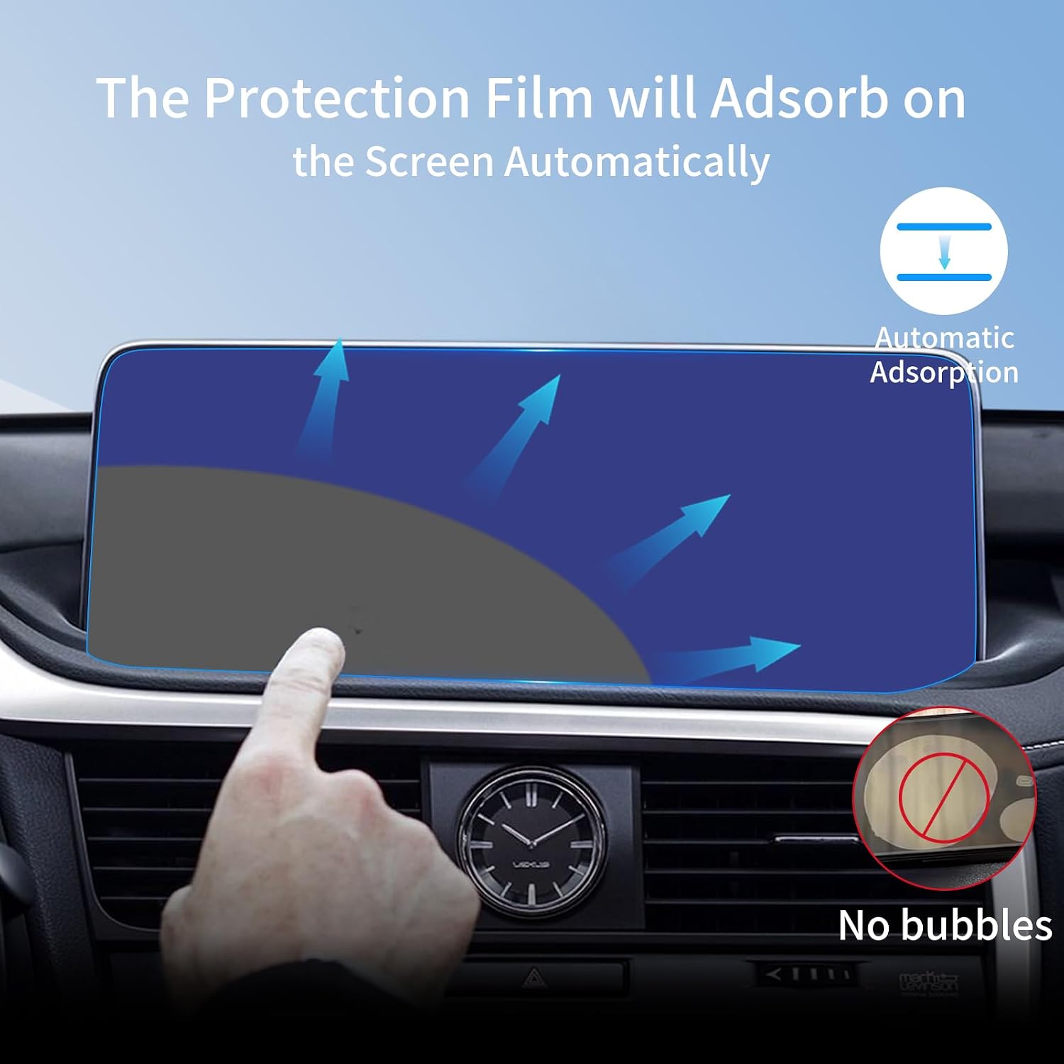 for 2020-2022 Lexus RX350 RX450h Screen Protector Anti-Blue Light image 3