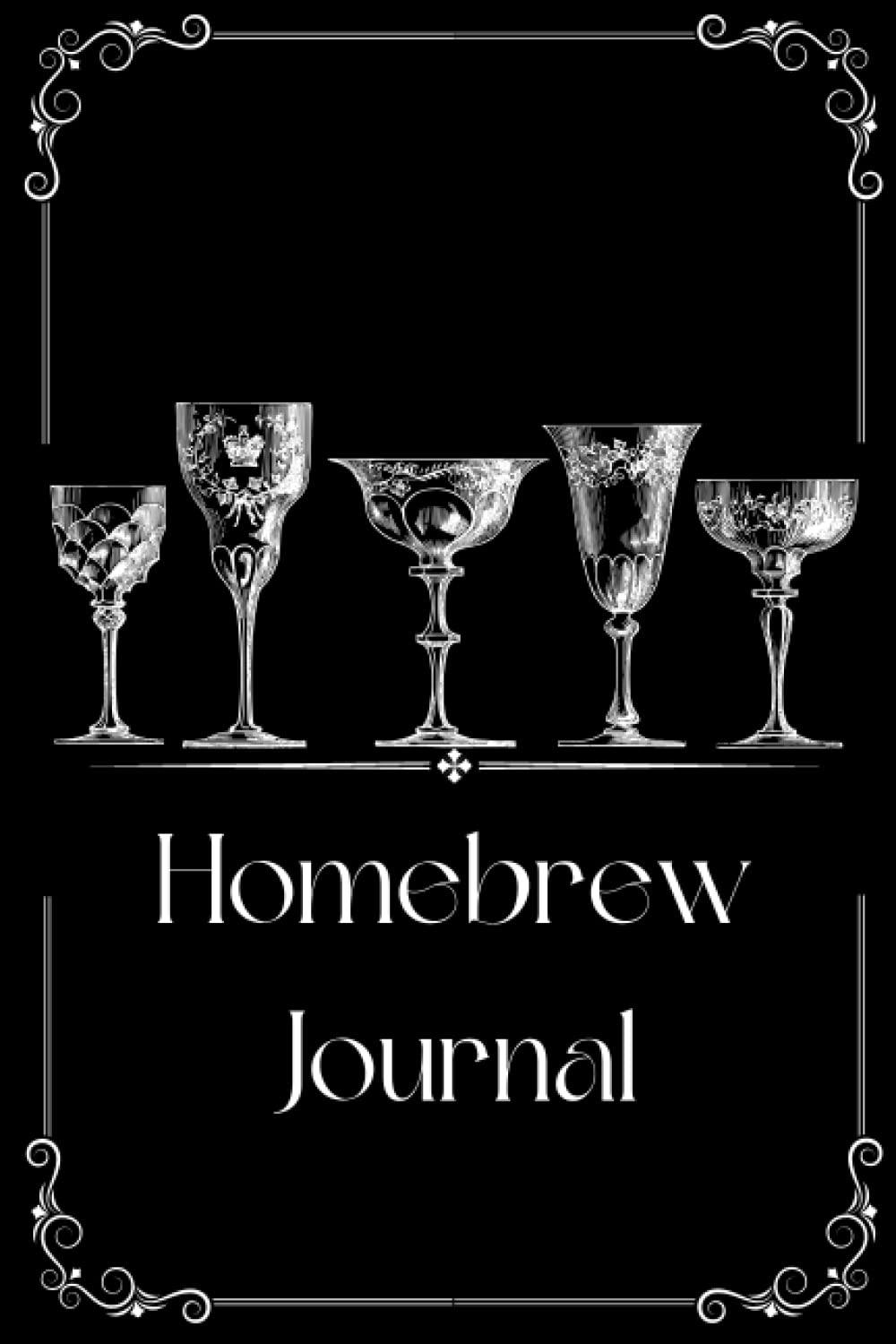 Homebrew Journal (Diary, Notebook): Vintage Design | 6x9 | 170+ Pages