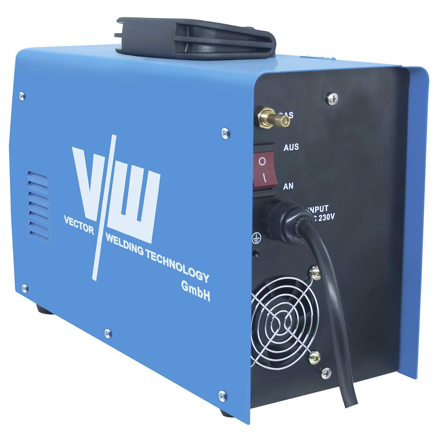 Saldatrice Mig Mag - Saldatrice a filo animato - Saldatrice a gas inerte con 225 ampere e funzione di saldatura ad elettrodo con 170 ampere | Automobile. Trainafilo - 2 e 4 tempi - da Vector Welding
