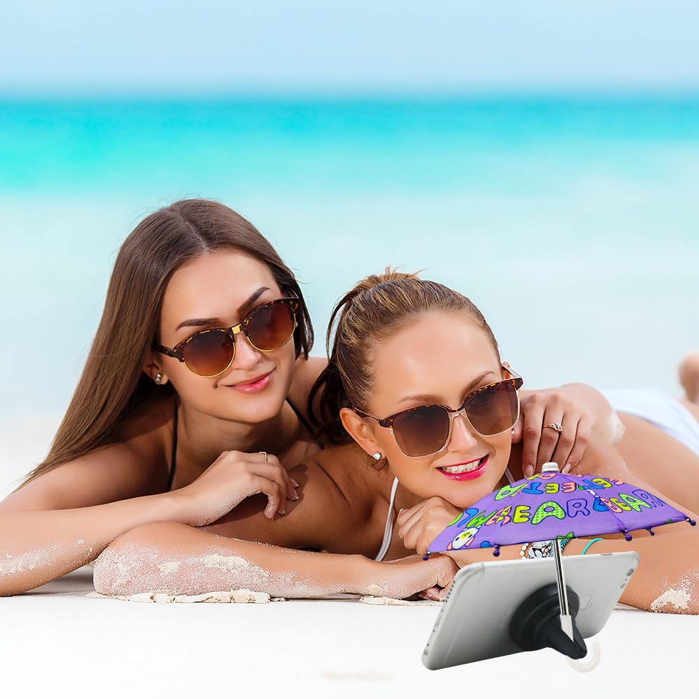 Phone Umbrella - Clip Amovible Anti-UV Pour Téléphone Avec Protection