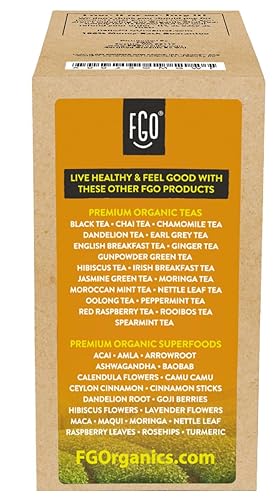 Miniatura 5 de FGO - Cápsulas K-Cup de té negro Chai orgánico 24 cápsulas compatibles con Keurig cafeína de origen natural té negro prémium con certificación USDA