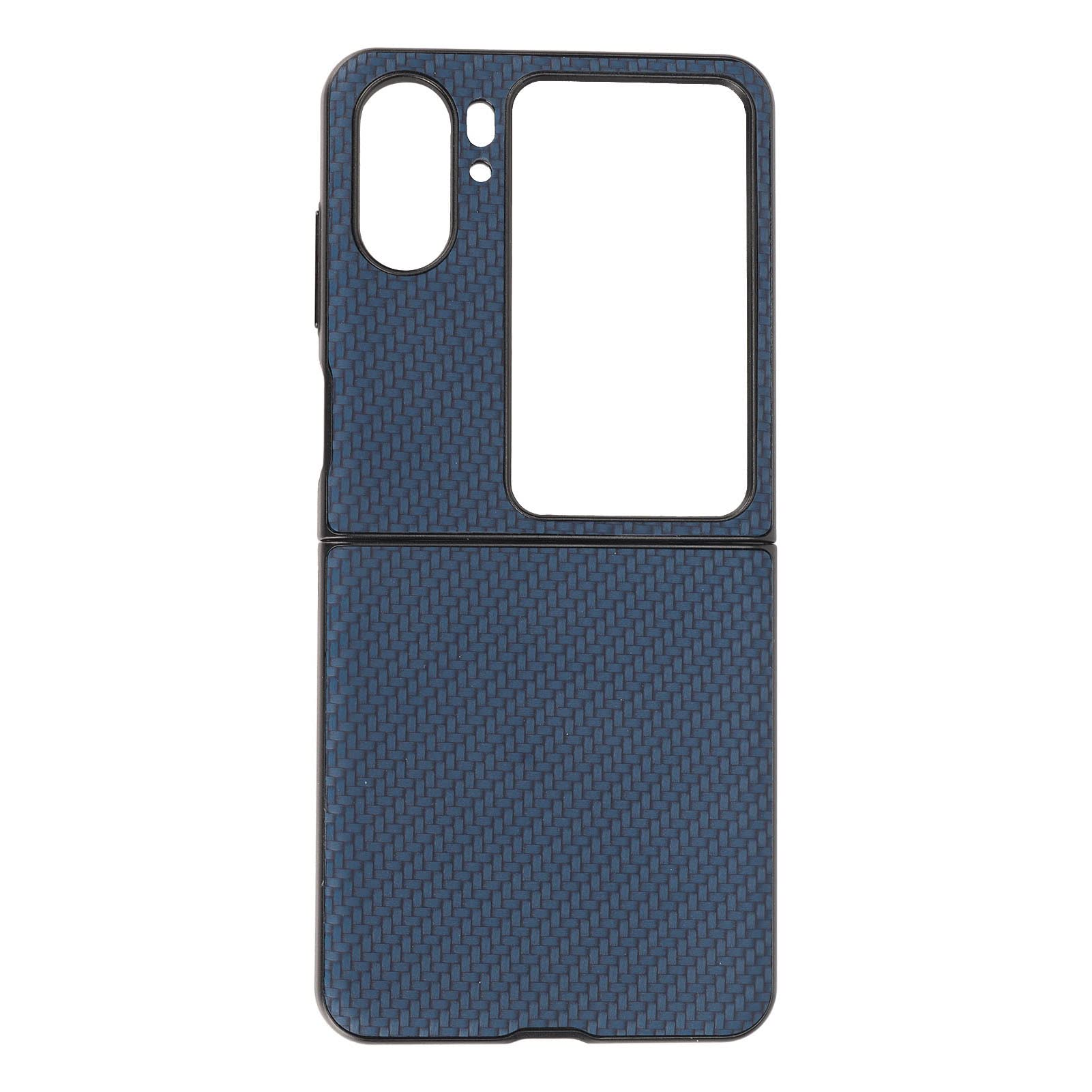 Cocoarm Carbon Fiber Texture Case for Find N2 Flip (BLUE)