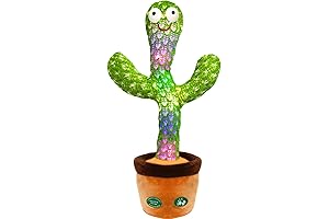 Charming Cactoy: The Interactive Musical Plush Toy