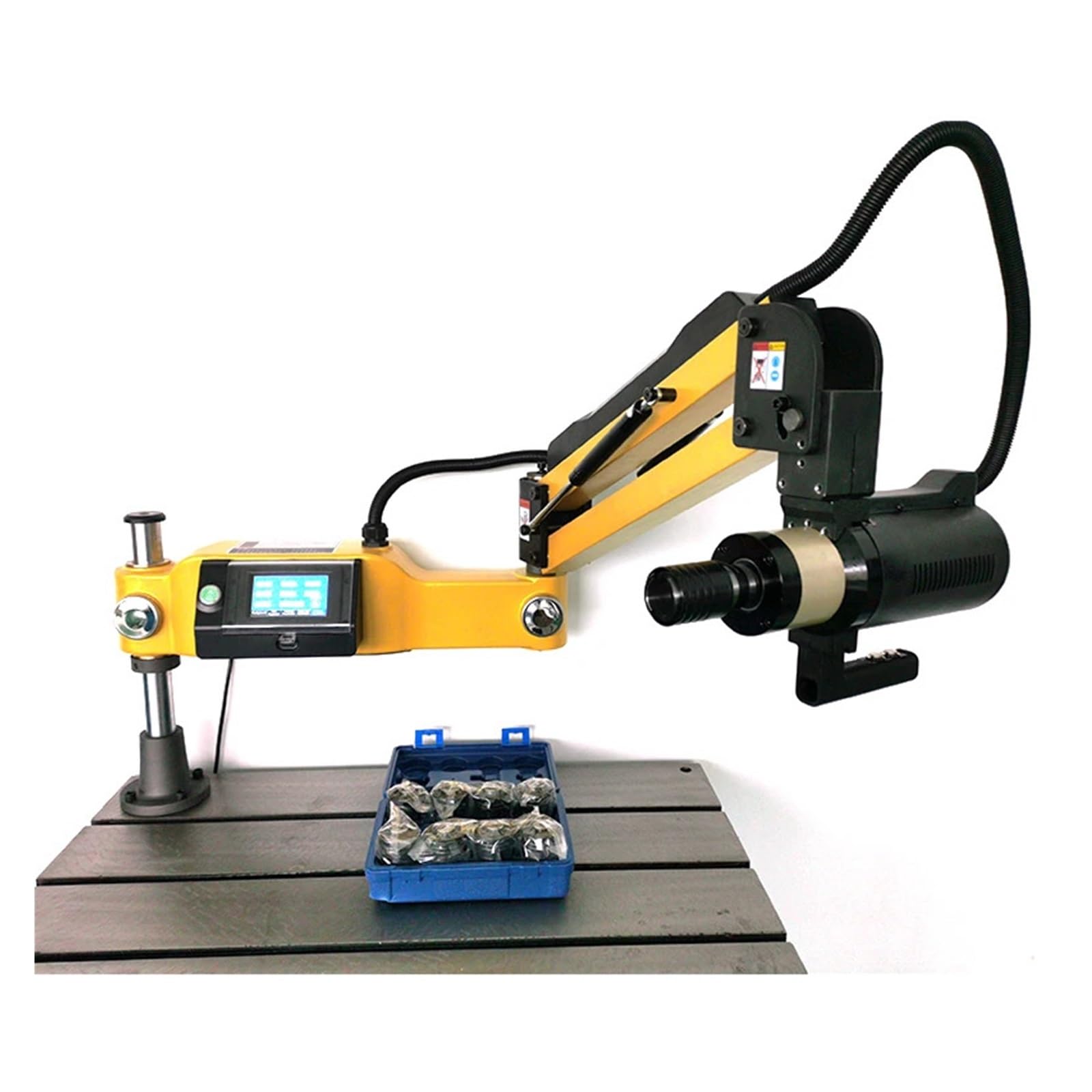 Máquina De Roscar Eléctrica Tipo Universal M3-M30 AlineacióN Precisa De Los Agujeros