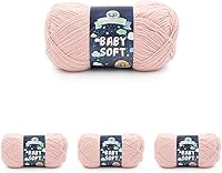 Vista 17 de Lion Brand Yarn 920-218 Babysoft Hiland, Pastel Print (1 madeja)