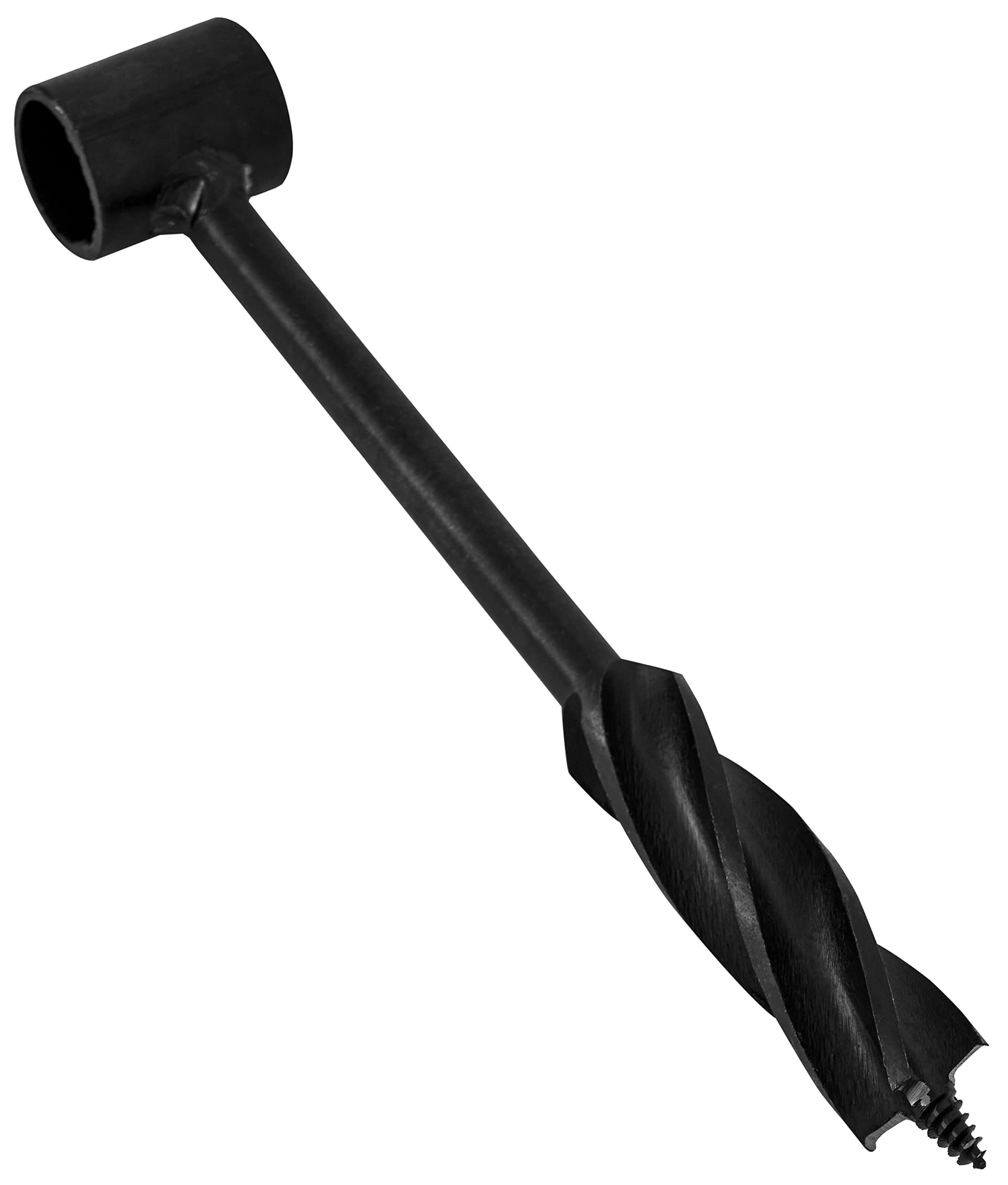 VASGOR 1β x 10β Scotch Eye Wood Auger Drill Bit (Sharp-Edged Scotch Eye) - Hand Auger for Bushcraft Backpack and Camping - Perfect Addition Tool to Survival and Camping Gear Packs