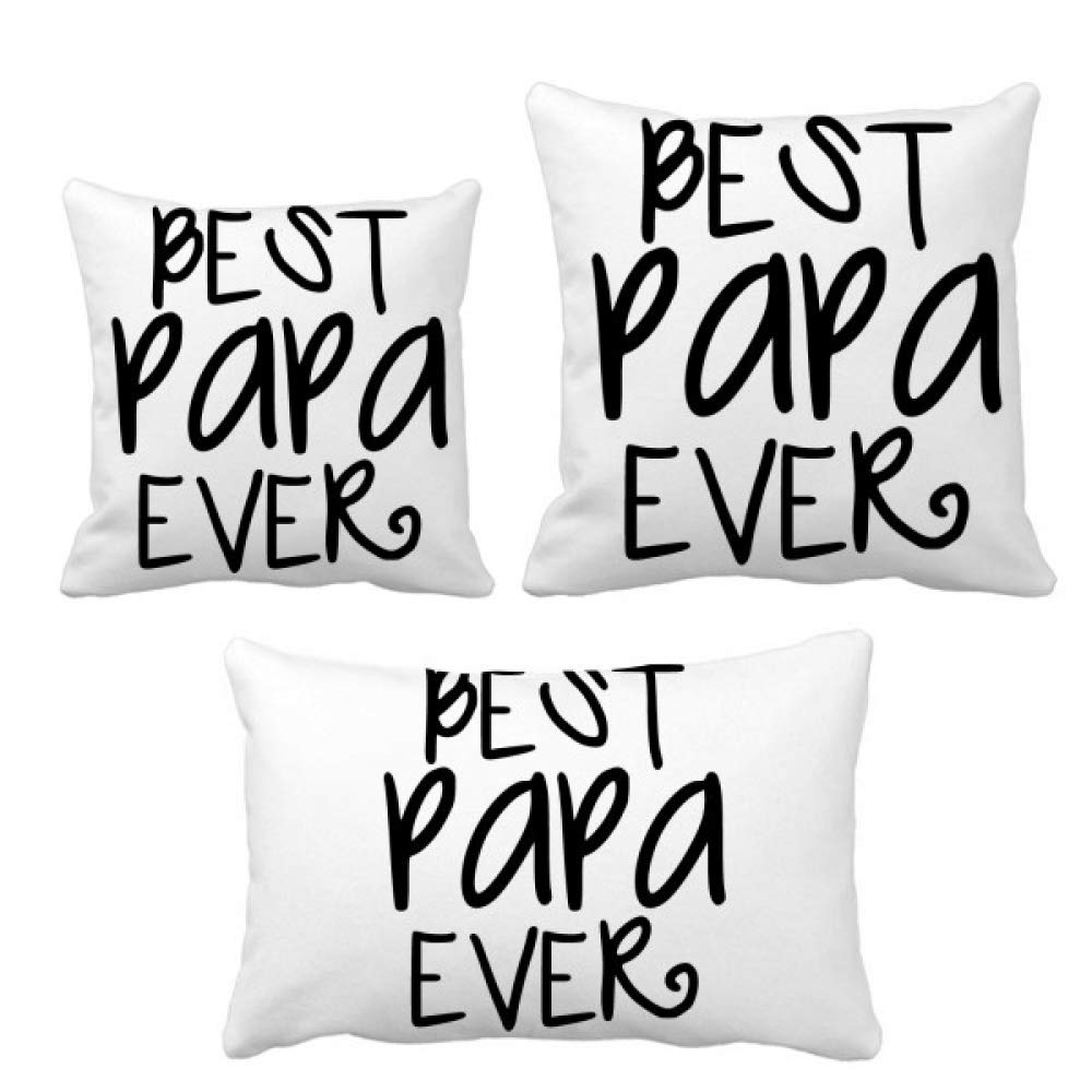 Housse de coussin Papa décoration canapé salon DIYthinker