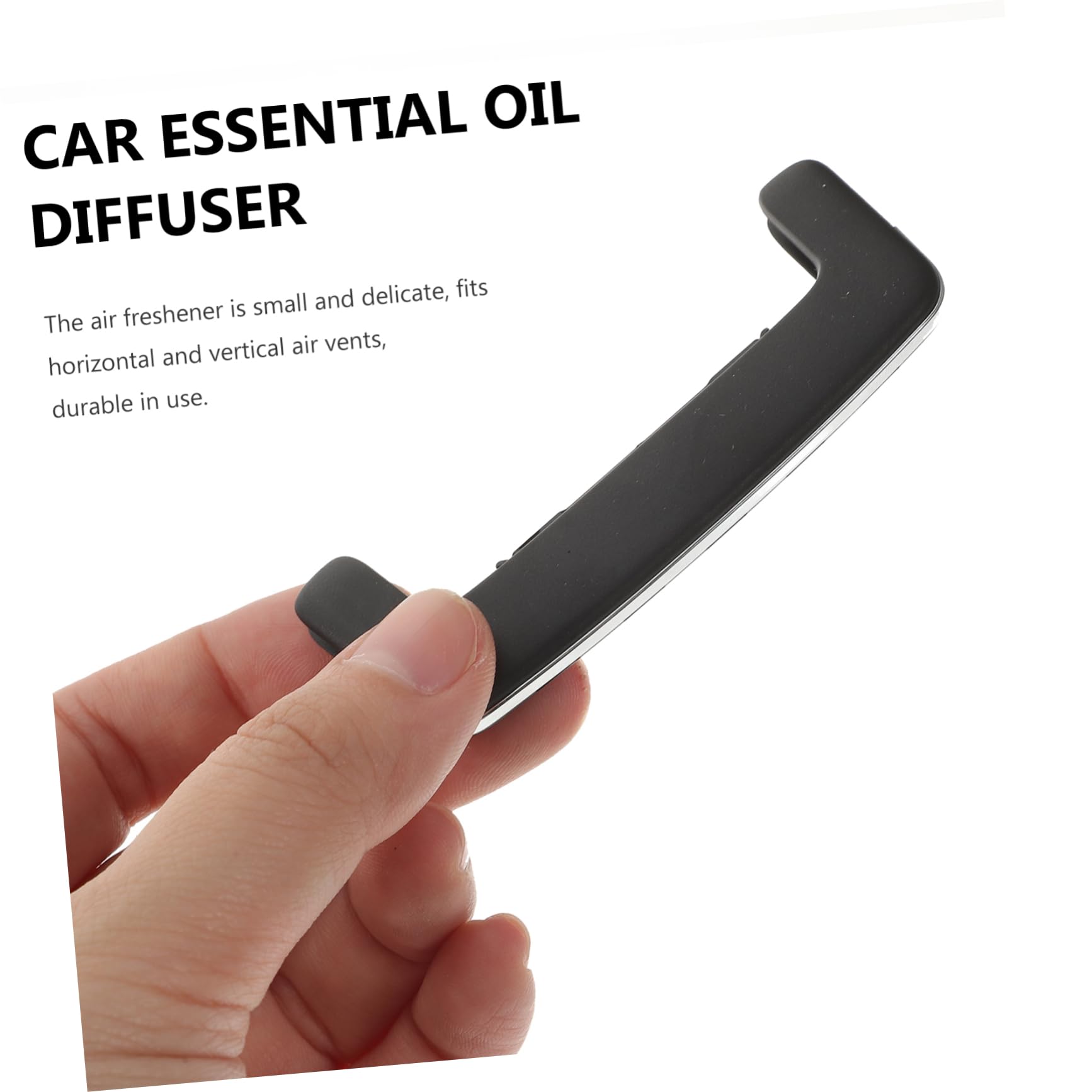 Cabilock Profumatore per Auto Piastra Magnetica in Ceramica e Lega di Alluminio, Design Unico e Delicato, per Interni Auto, Diffusore di Profumo Elegante e Rimovibile