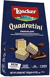 Loacker Biscoito Mini Wafer Com Creme De Chocolate Pacote 125G