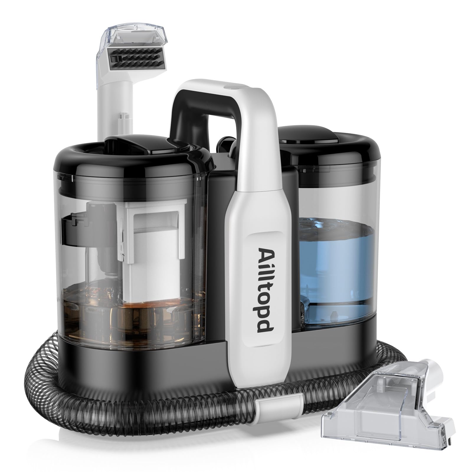 Ailltopd Portable Carpet and Upholstery Cleaner White