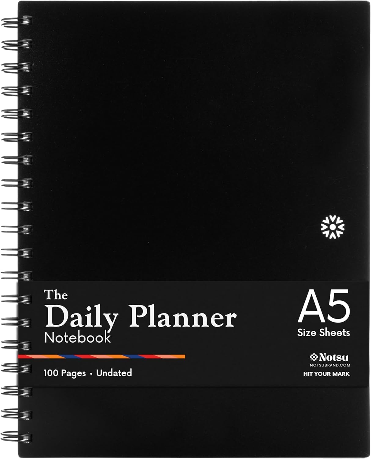 Amazon.com : Notsu Undated Daily Planner Notebook Premium Paper