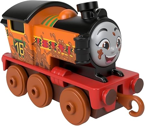 Thomas & Friends Fisher Price Mud Run Nia - Tren de juguete para niños a partir de 3 años
