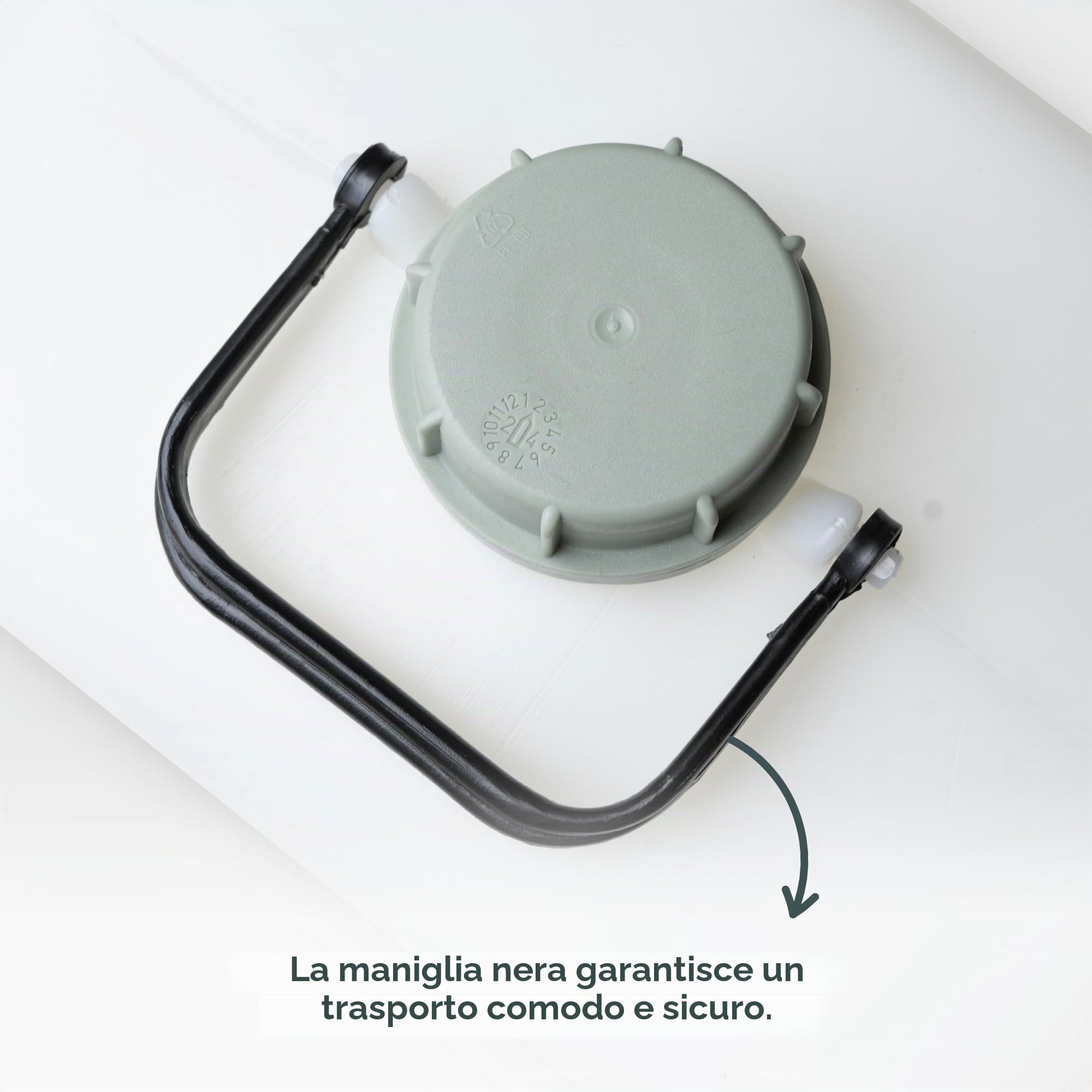 BOXIO - Tanica di ricambio da 5 l per BOXIO – Nuovo modello 2024 – Tanica per urina con maniglia e capacità 5 l