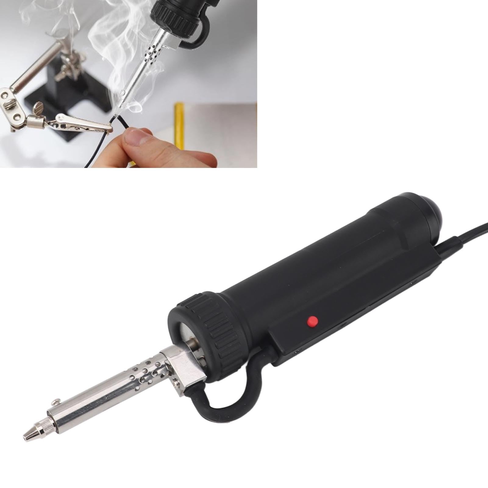 Ventosa de Soldadura, Herramienta de Bomba para Desoldar, 350 W, Potencia Electromagnética, Aislamiento de Aluminio de Grado E, Eficiente para Trabajos de Reparación y Soldadura