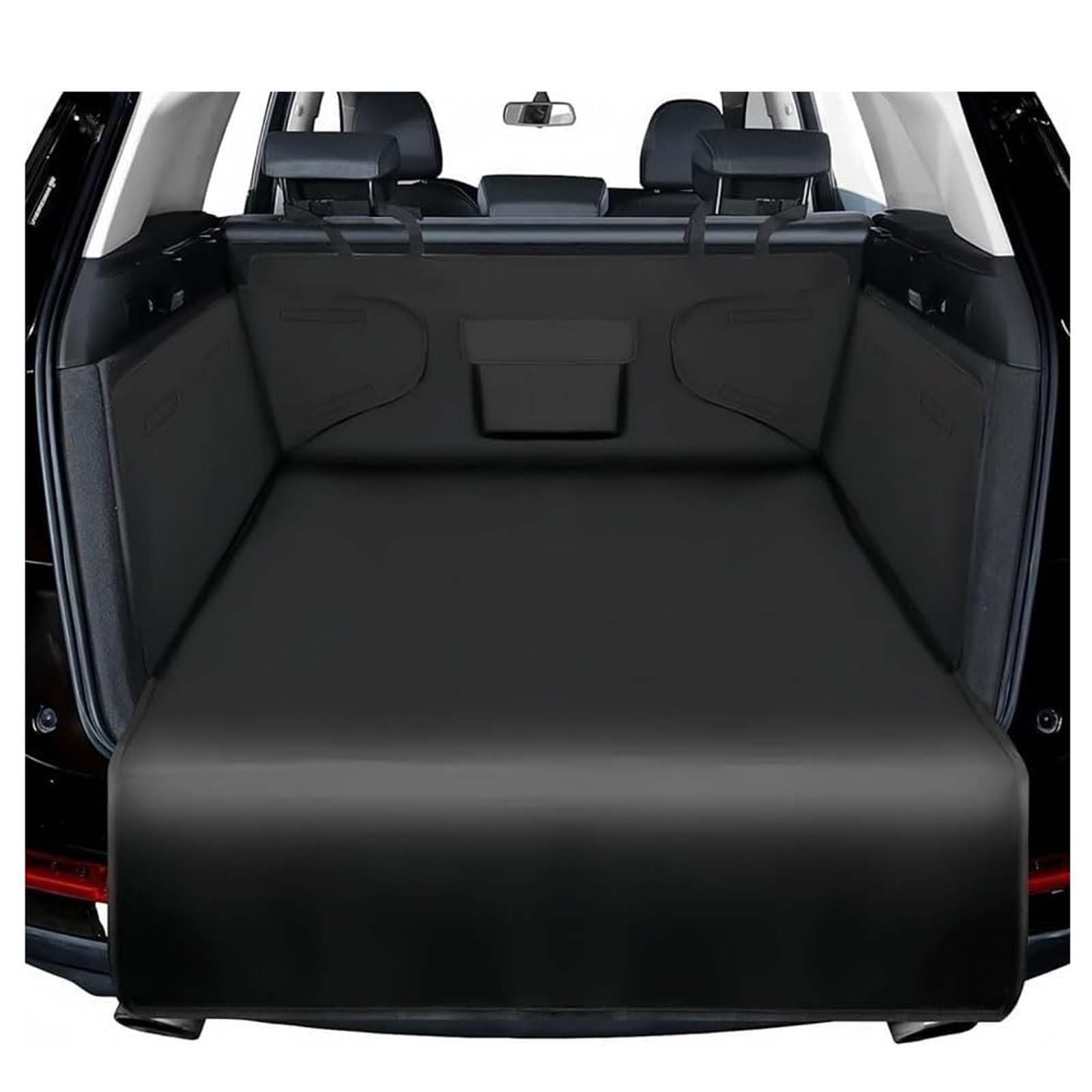 BUVBRJDR Dog Car Boot Liner Protector, for Benz M-Class ML 350 W164 ML 420 W164 ML 550 W164 ML 280 W164 Tear-proof and Waterproof Boot Liner Protector with Side Protection and Bumper Protection