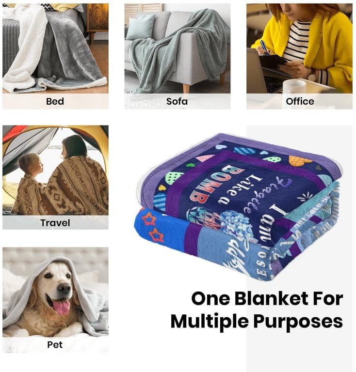 Miniatura 6 de Manta de cumpleaños número 16 para niñas, regalos de cumpleaños para niñas de 16 años, regalos para niñas de 16 años, decoraciones de cumpleaños 16