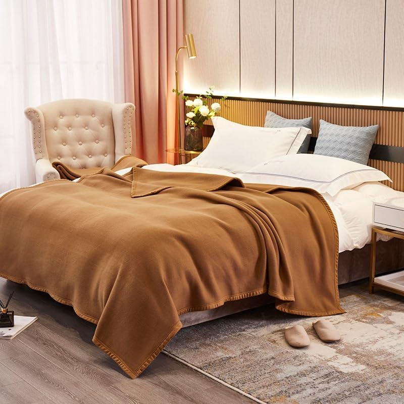 GDDZA 両面お昼寝ブランケット オフィスエアコンブランケット ブランケット 砂毛タオル ベッドエンドブランケット ブランケット