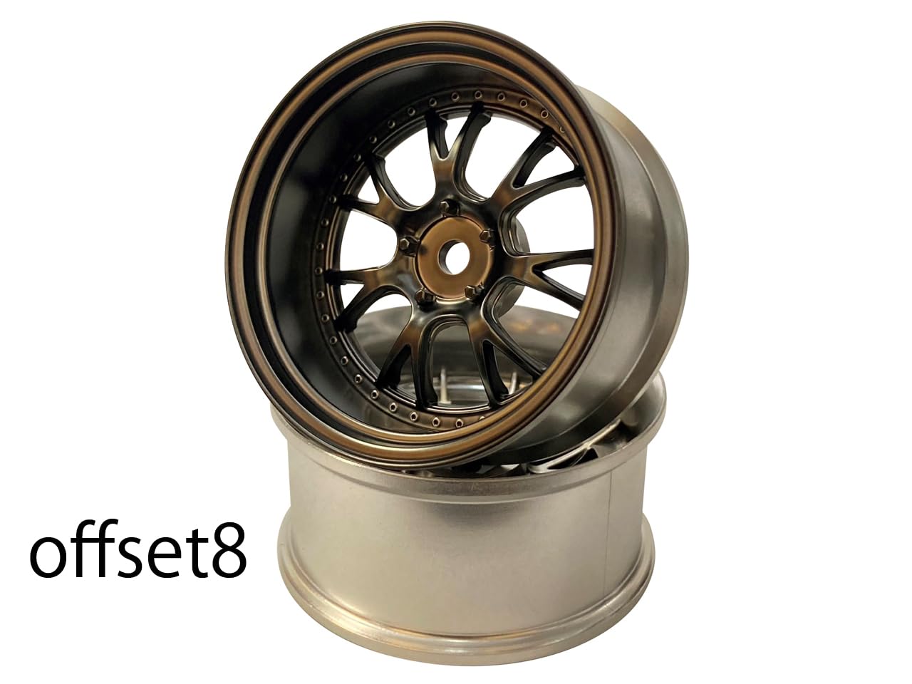 Amazon | RC-ART SSR Professor MS3 WHEEL ｵﾌｾｯﾄ8（超深リム） マット 