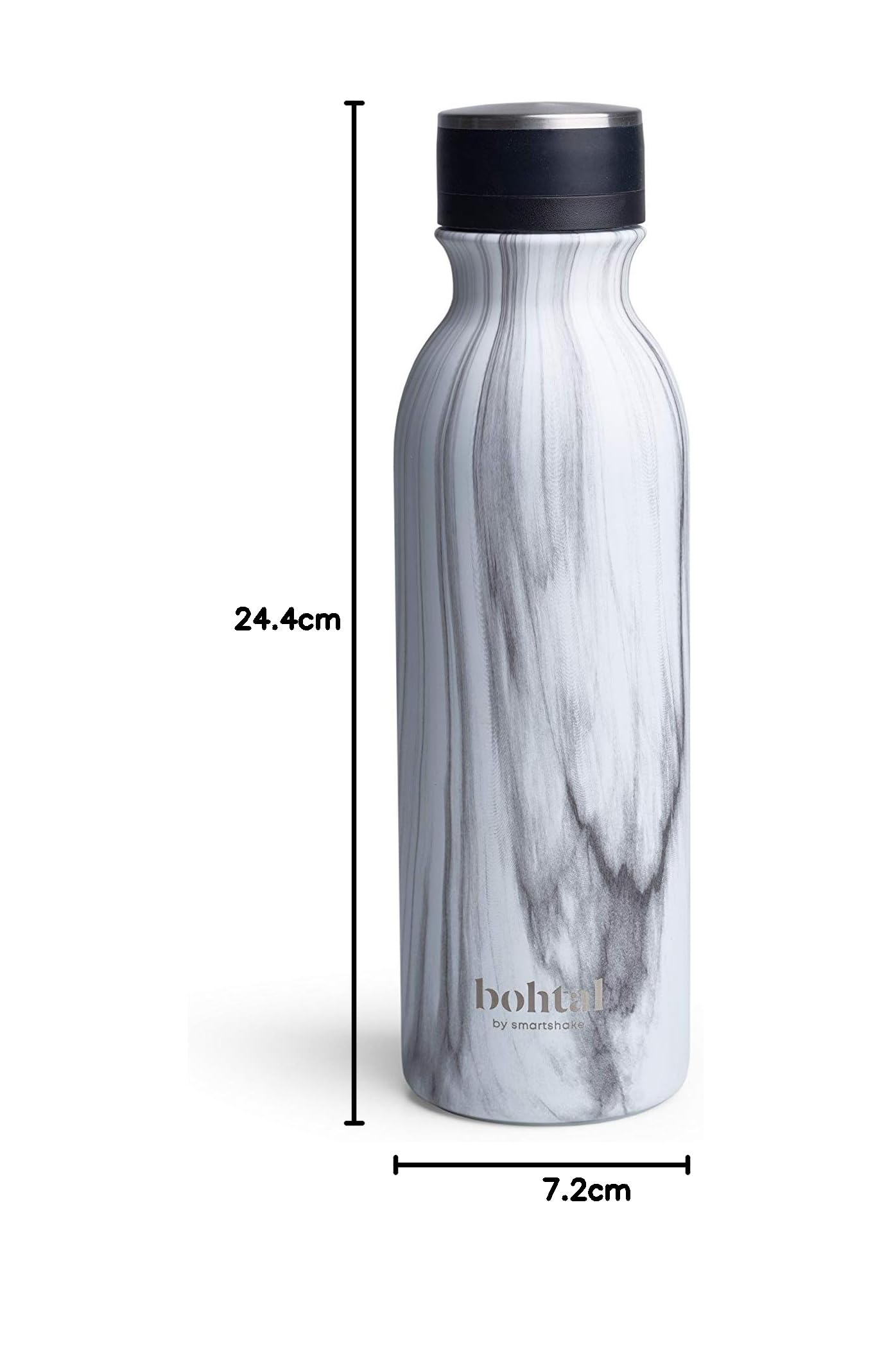 Smartshake, Bothal Thermosflasche, Edelstahl, 600 ml, Unisex Erwachsene